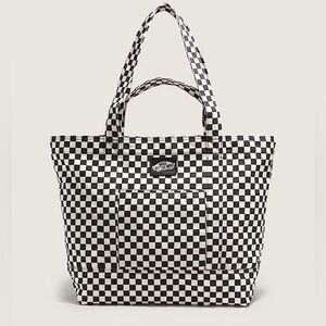 VANS Tell All zip Canvas Tote Bag